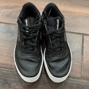 Reebok Black and White Men's Shoes
